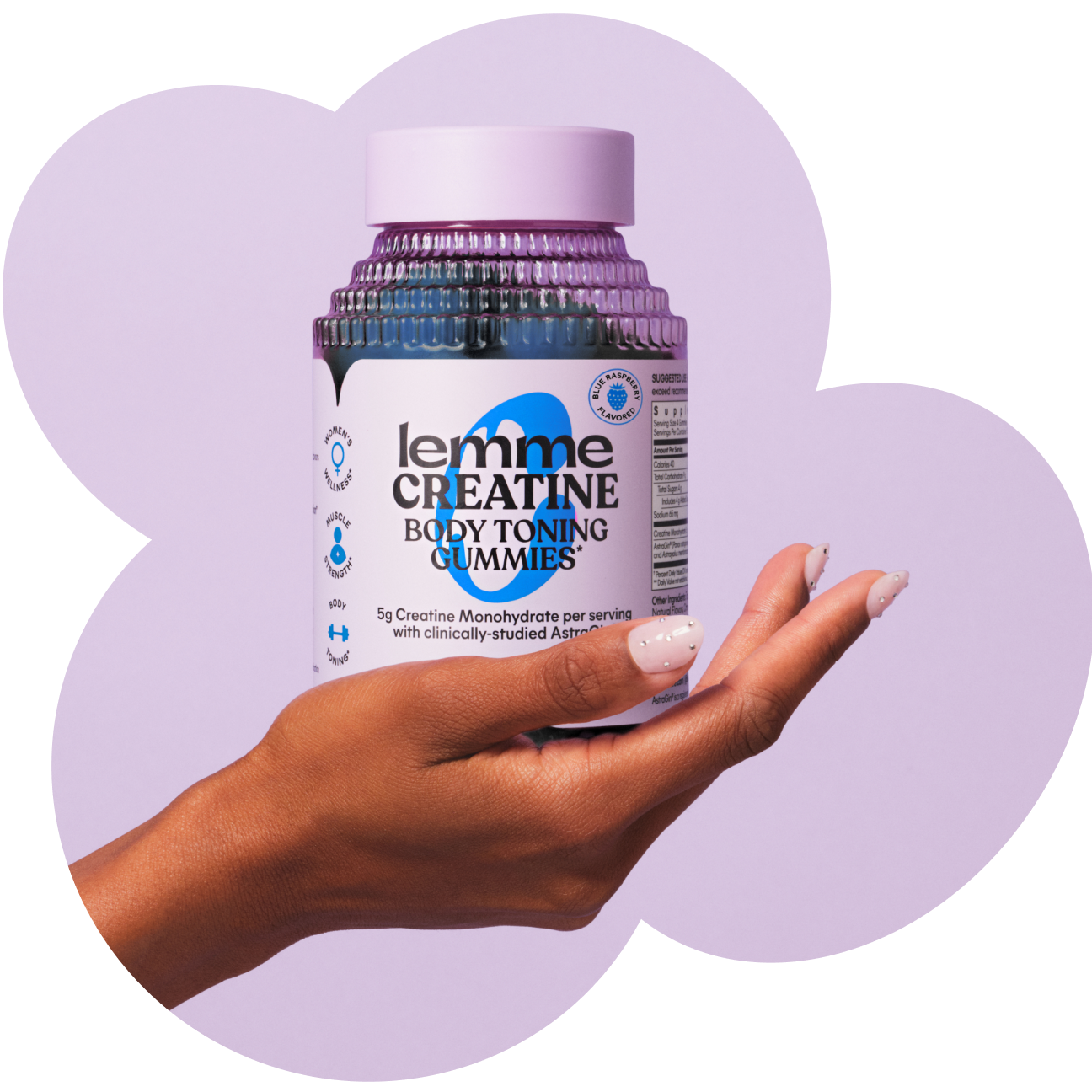 Lemme Creatine Gummies (Blue Raspberry)