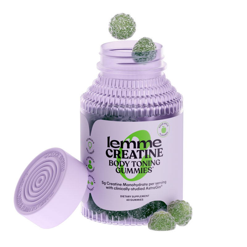 Lemme Creatine Gummies (Sour Apple)