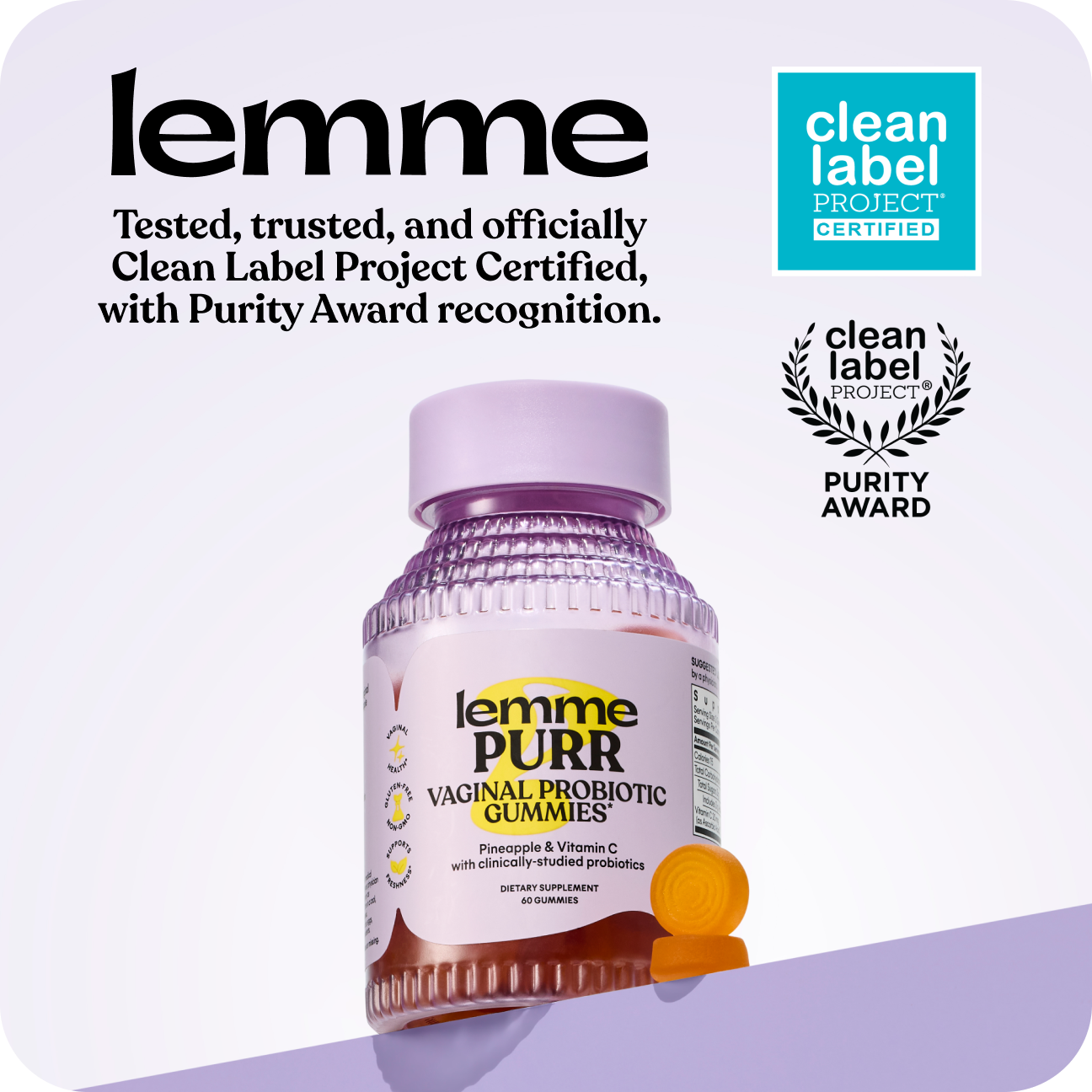 Lemme Purr Gummies ($40)