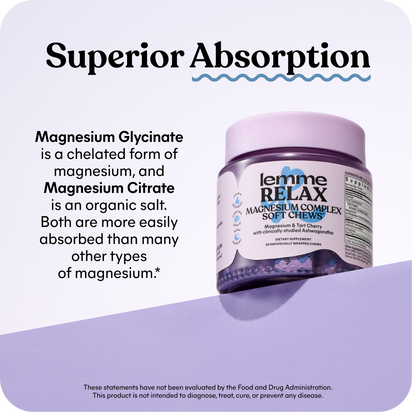 Lemme Relax Magnesium Soft Chews