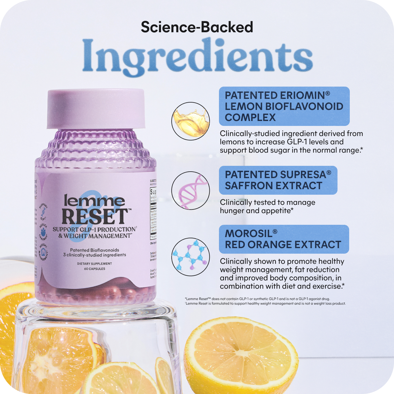 Lemme Reset™ GLP-1 Production Support Capsules