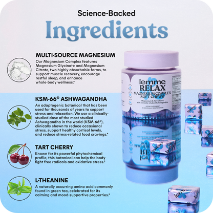 Lemme Relax Magnesium Soft Chews (TT)