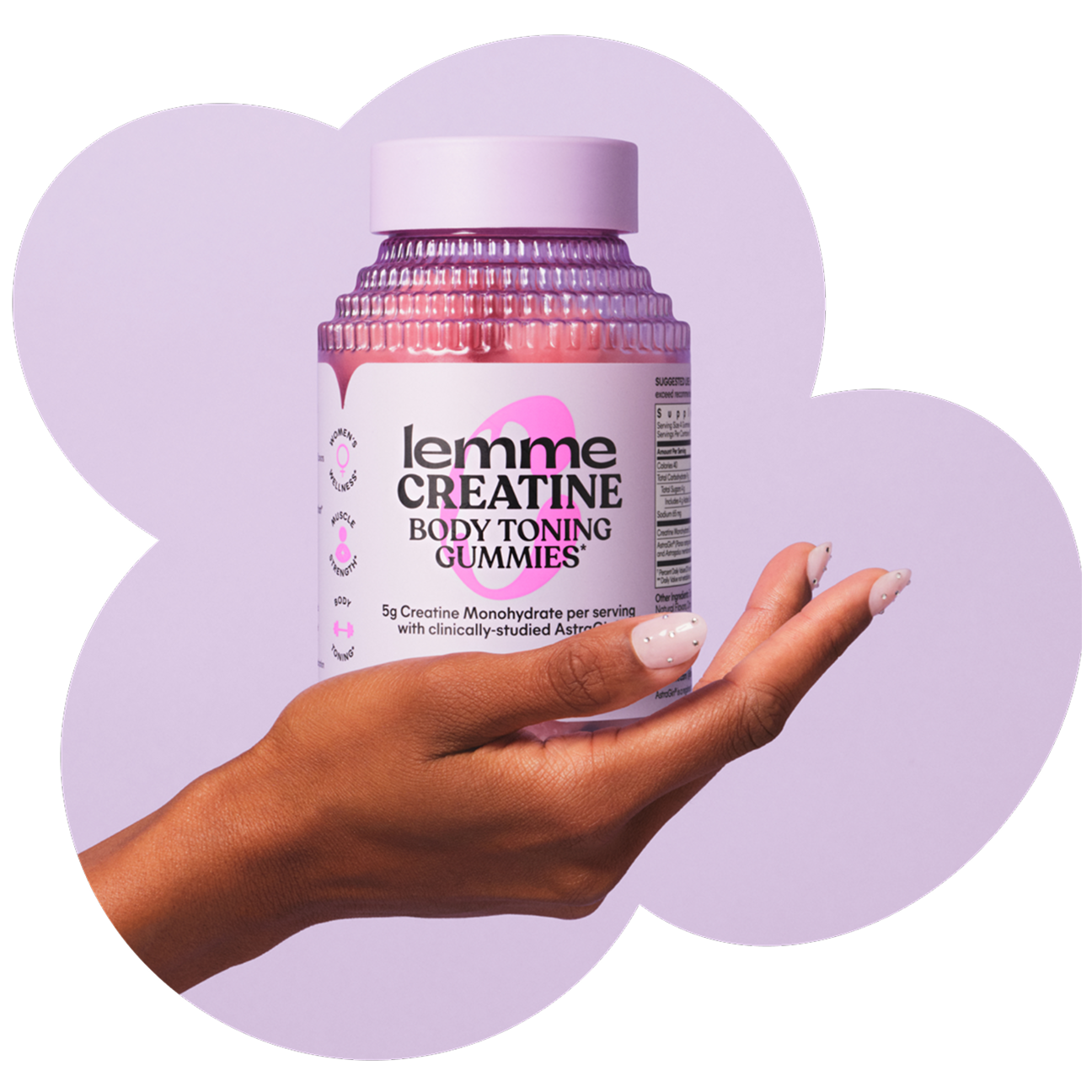 Lemme Creatine Gummies (Sour Strawberry)