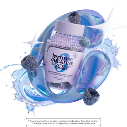 Lemme Creatine Gummies (Blue Raspberry)